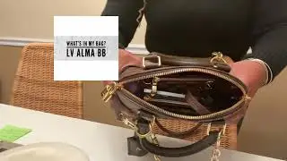 What&rsquo;s in My Bag? #LV Alma BB (Spill It!) | Miss Shana Nicole