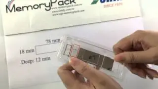 XFP QSFP transceiver packaging clamshell plastic box (www.memorypack.com.tw)
