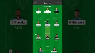SL VS AFG DREAM 11 | SL vs afg final team| SL vs afg #slvsafg #slvsafgdream11prediction #slvsafglive