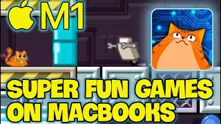 Super Fun Game on M1 MacBook  MAC OS - Robot Wants Kitty