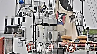 Schlepper EMS PULL & Meyerwerft Module CQJD IMO 7017909 BJ 1970 Emden tug & cruiseliner parts