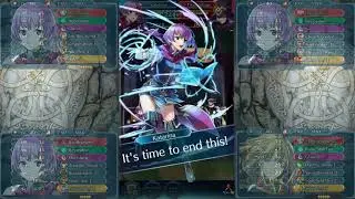 Fire Emblem Heroes - Raven & Lucius Infernal Bound Hero Battle w/ Katarina Emblem & Clarisse