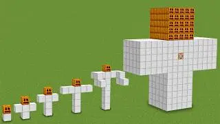 ALL IRON GOLEM PHASES in Minecraft !