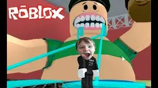 Побег от ЗЛОГО ПОВАРА из Закусочной ROBLOX детский летсплей