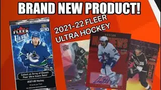 NOT AVAILABLE AT YOUR LCS! 2021-22 Fleer Ultra Hockey Cards - ePack Exclusive Release Day Break!