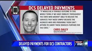 Delayed payments for DCS contractors