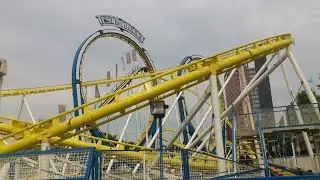 Teststrecke (Steiger-Meyer) HD - Tilburgse Kermis 2014 - Doppel Looping Achterbahn