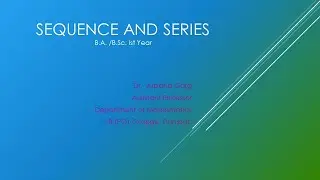 Topology of real numbers- Bounds of a set (Lecture 1)