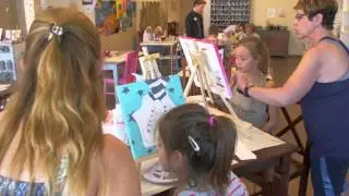 Burst Of Butterflies Art Studio Commercial
