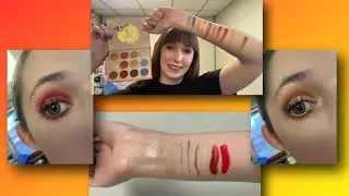 Avatar X Colourpop Book 3: Fire, Air, & Swatches