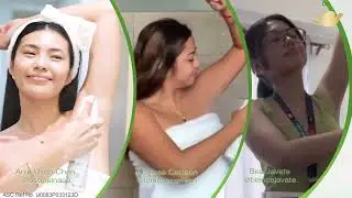 Get naturally fresh underarms with Dove 0% Deo!​