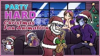 Party Hard | Christmas Music Video [FAN ANIMATION] | I am Trouble