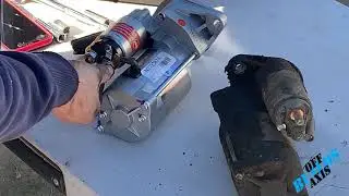 2002 Ford F250 super duty starter replacement