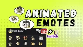 Make your OWN emotes as SMALL STREAMER | using FREE tools