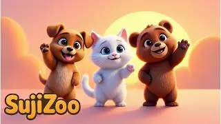 🎶Hello, Hello, Let&rsquo;s Go! | Animal Action Song | Fun Kids Song with Cute Animals 🐶🐰🎶