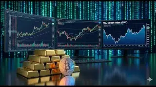 🔴 LIVE: Trading Gold & Bitcoin Volatility | US News Impact & Scalping Strategy