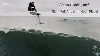 Huge airs on Foil. How is this already happening??!!!!! Noah Flegel