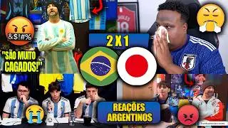 REAÇÕES dos ARGENTINOS e GRINGOS na CLASSIFICAÇÃO do BRASIL - BRASIL 2X1 JAPÃO - COPA DO MUNDO 2026