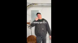 Safety Cable + Carabiner?! Garage Door Safety Gone Wrong! #garagedoor #garagedoors #safety #diy #fix