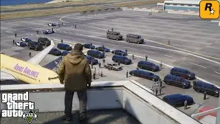 I STOLE PRESIDENT'S GOLD CAR I GTA V GAMEPLAY