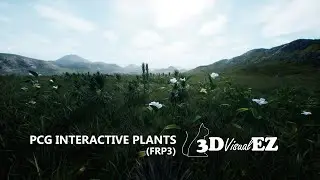 PCG Interactive Plants Unreal Engine 5 (FRP3)
