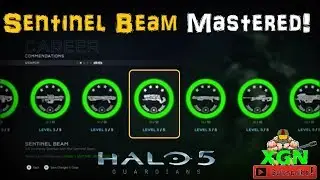 Halo 5 Sentinel Beam Mastery Commendation pack opening!