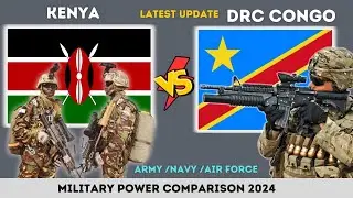 DRC Congo vs Kenya Military Power Comparison 2024