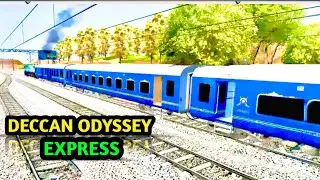 DECCAN ODYSSEY EXPRESS TRAIN | Train Simulator | BUMPY RAILROAD | Railworks 3 | Msts | Train Game |