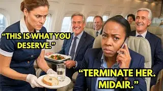 Black CEO Denied First Class Meal — She Makes One Call, Flight Attendant Fired in Midair