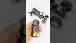 DC motor Mini car powered by remote control / Remote control car / Remote wali car /Unboxing RC car