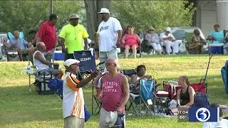 VIDEO: Hundreds turn out to Hartford Jazz Festival despite heat and humidity