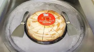Cheesecake Ice Cream Rolls | Satisfying Asmr