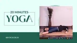 20-Minute Gentle Yoga for a Peaceful & Pain-Free Morning #yogweigh