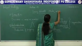 BIOLOGY | 1st PUC | CH 01 | LIVING WORLD - LIVING & CRITERIA FOR LIVING THINGS | S01