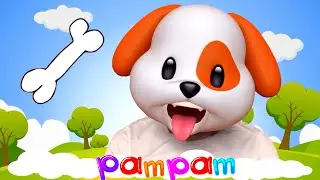 ❤️ 🐶 🦴 What do dogs eat ? - PamPam Family | Kids Songs Nursery Rhymes