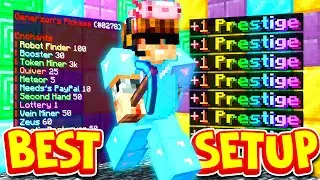 Using the #1 PLAYERS MINING SETUP in MINECRAFT: PRISONS?! | Minecraft OP PRISON #8