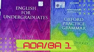 HOW TO PREPARE FOR BA ADA ENGLISH COMPULSORY PAPER FOR KARACHI UNIVERSITY EXAMS 2022  PART-2