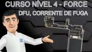 Aula Curso Conserto Apple iPhone Nível 4 - Falha Energização CF Corrente de Fuga, Forced DFU