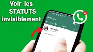 comment voir les statuts WhatsApp sans &ecirc;tre vu