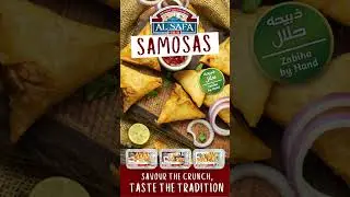Alsafa Foods - Samosas - #alsafafoods  #samosas  #halal  #halalfood  #canada  #usa