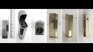 MINE Lighter restoration - Rare & antique japanese lighter