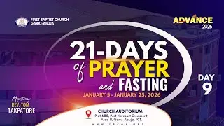 21 Days Prayer & Fasting | Day 9 || 13th January, 2026