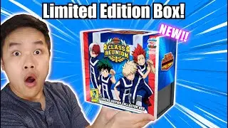 JASCO Games Sent Me THIS Limited Edition Box! MHA Class Reunion I Box Opening!