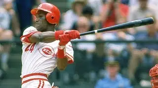 Eric Davis hits for the cycle