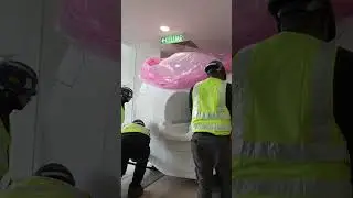 Unboxing our 7.35 tons AI-powered advanced 3 Tesla MRI system!