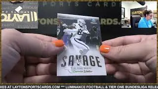 2022 LUMINENCE FOOTBALL BOX BREAK FOR ANTHONY B
