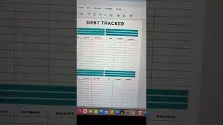 Get your Debt Tracker here! Start today! (Details in the description)