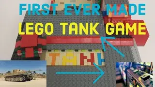 The World's FIRST ever made LEGO TANK ARCADE GAME !!!!