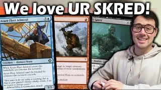 The most beloved Pauper deck vs the most Unfair! | UR Skred vs Dredge | Mtg Paper Gameplay