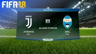 FIFA 18 - Juventus vs. SPAL @ Allianz Stadium